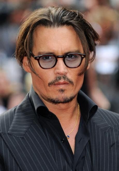 johnny depp blue tinted glasses.